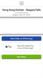 Mobile Screenshot of hongkongkitchenniagarafalls.com